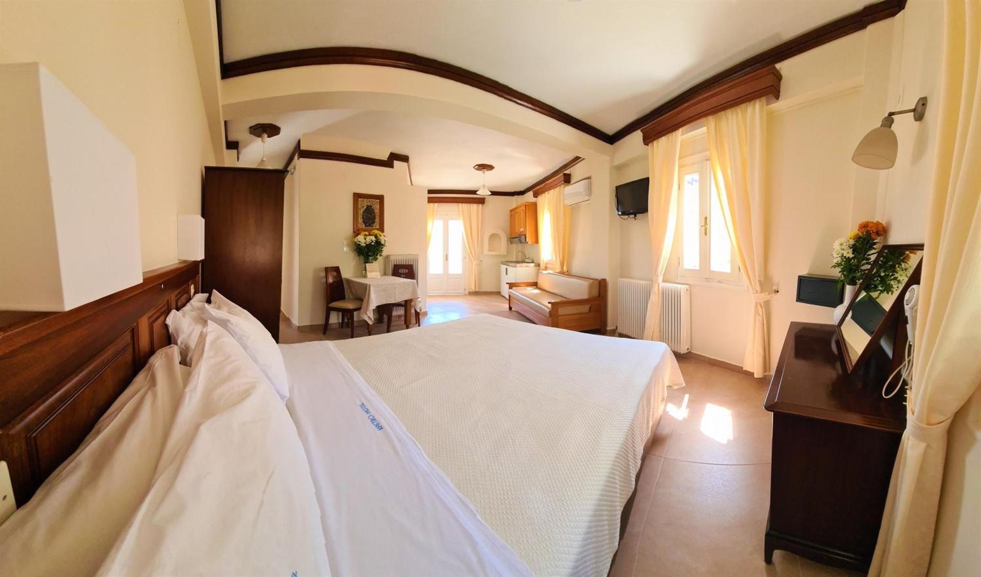 Kastro Hotel Spétses Værelse billede